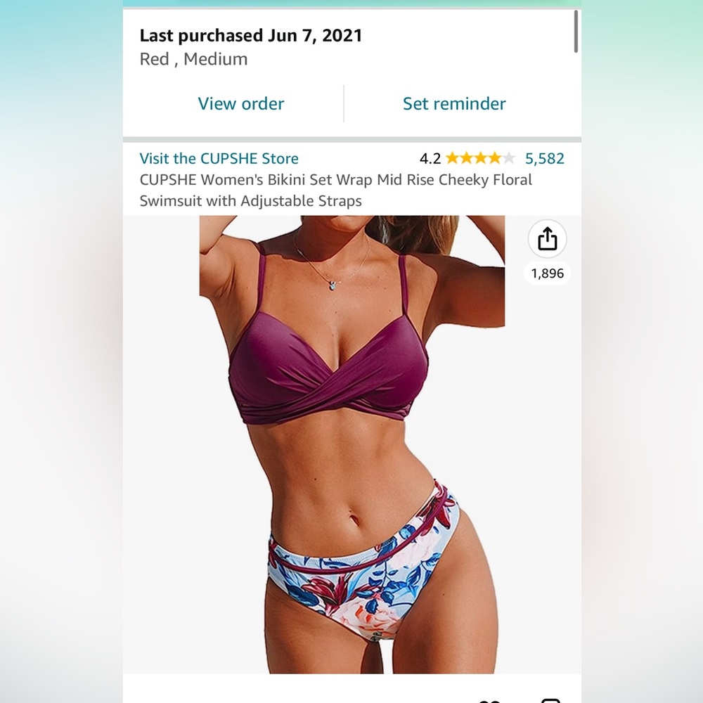 Cupshe Bikini - Medium